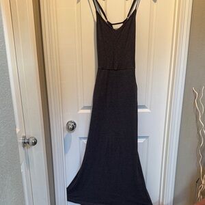 Volcom Charcoal Maxi Dress
